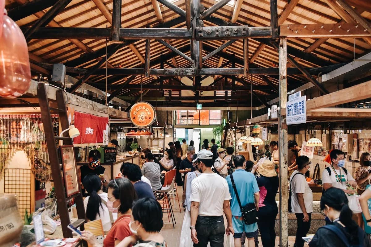 溝頂民宿 客廳交誼空間