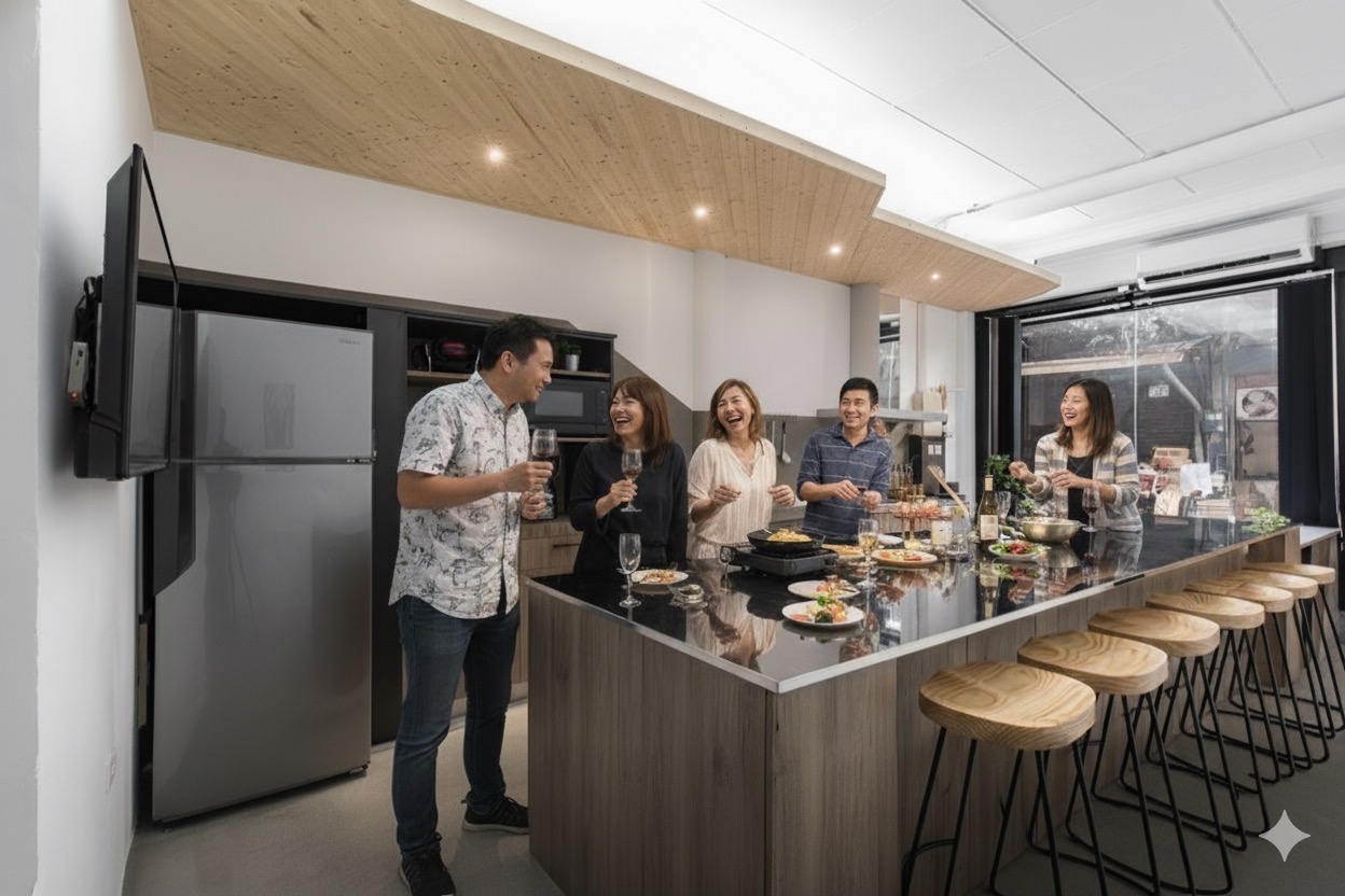 你好哇寓所房型 - 舒適溫馨的住宿臥房